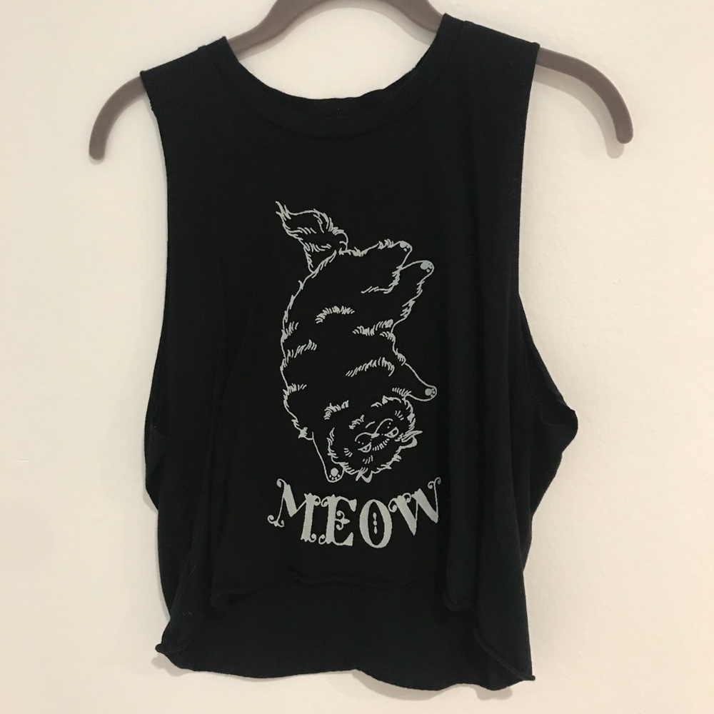 Brandy Melville Cat tank top, Meow